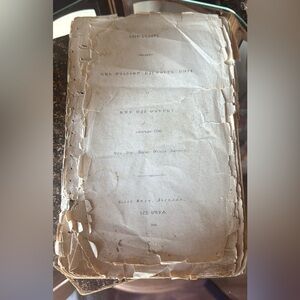 Cherokee Nation - RARE - old book in syllabary - close to 200 years old.